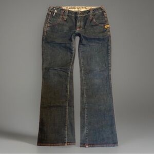 G-STAR RAW  sz 30W x 29L - 7" Low Rise Stretch Dark Blue Denim Jeans